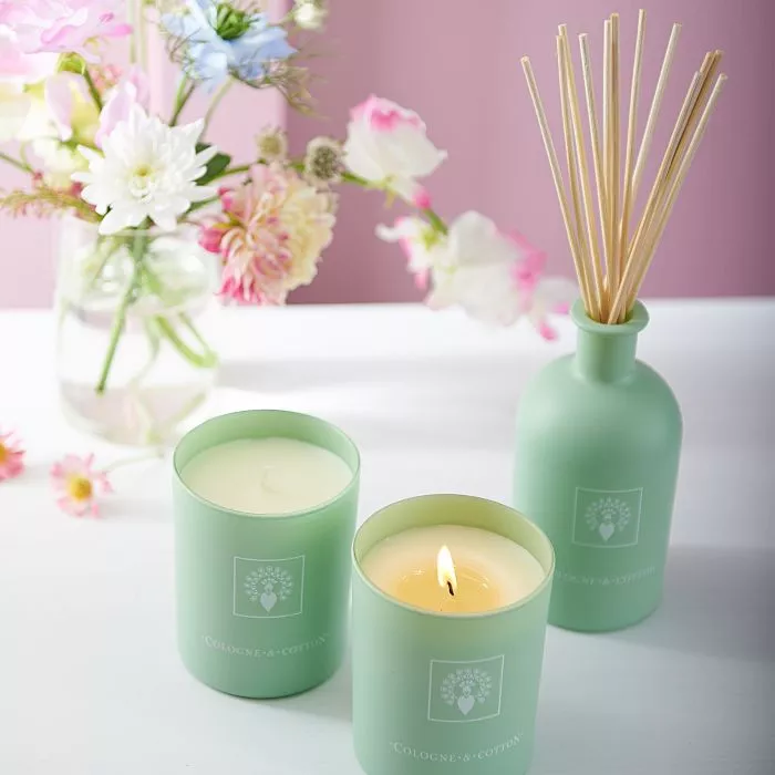 Cologne &amp; Cotton Candles
