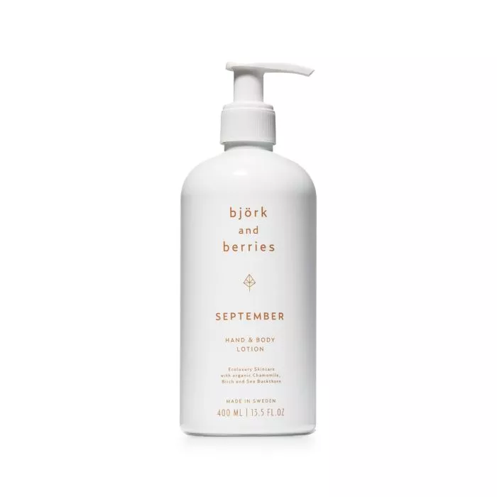 Bjork &amp; Berries Hand and Body Lotion September 400ml