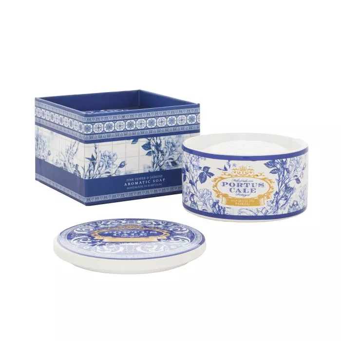 Portus Cale Gold and Blue Soap in Jewel Box 150g