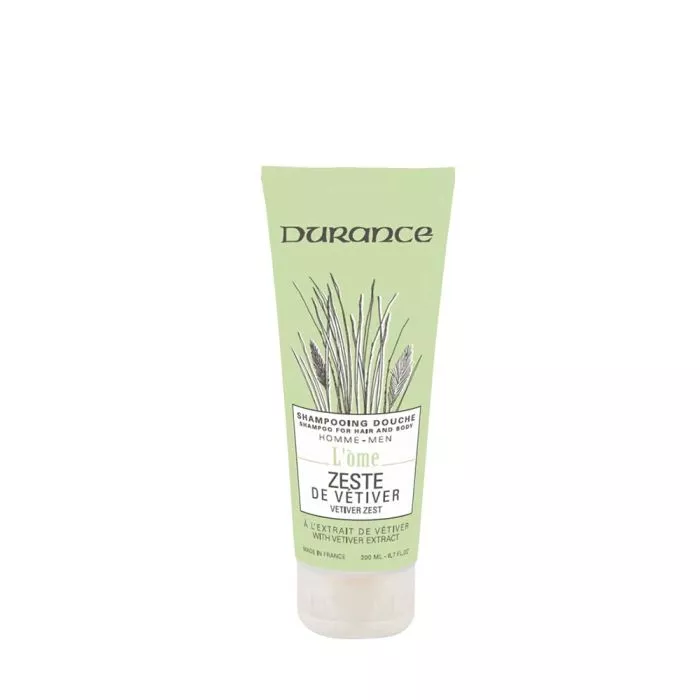 Durance L’Ome Vetiver Zest Hair &amp; Body Shampoo 200ml